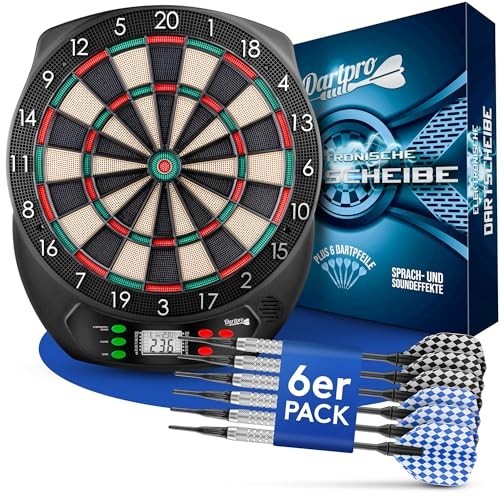 Elektronische dartscheibe mit - dartscheibe,