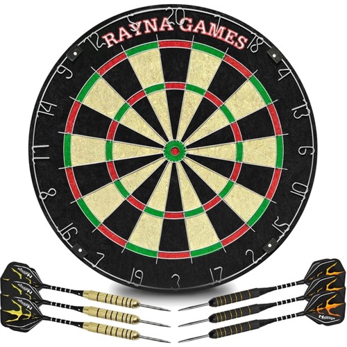 Dartscheibe set zoll mit - set,