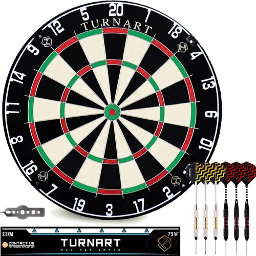 Dartscheibe kork set mit - kork,