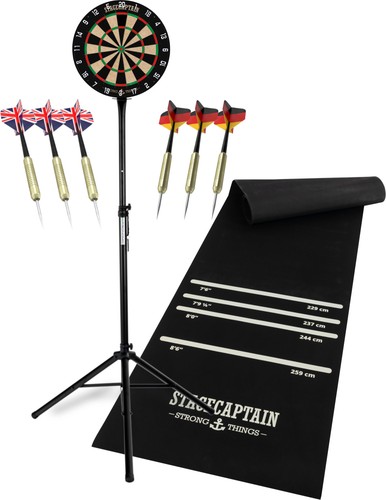 Mobile dartscheibe set mit - im,