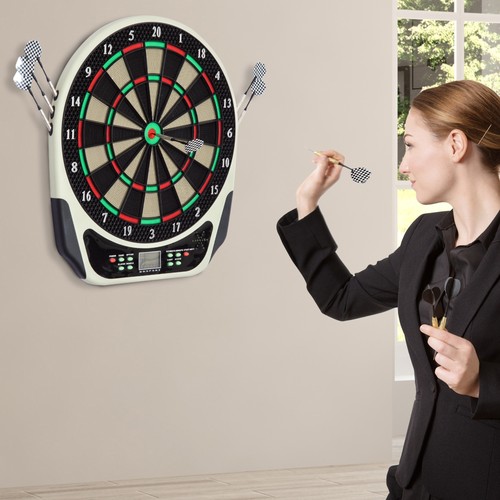 Homcom elektronische dartboard - homcom,