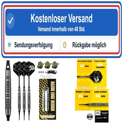 Turnart dartpfeile softdarts - dartpfeile,