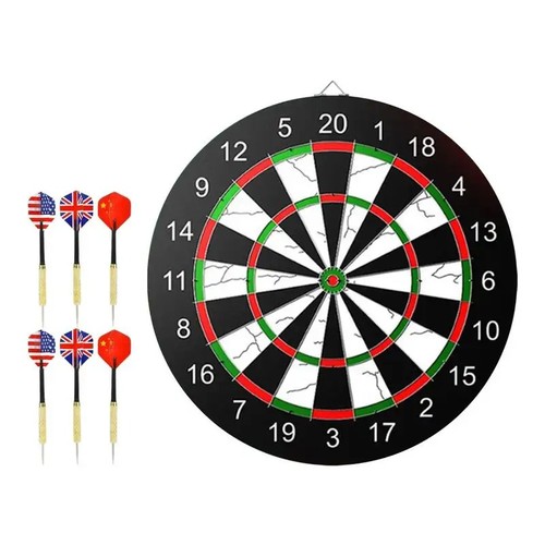 Dartscheibe mit pfeile