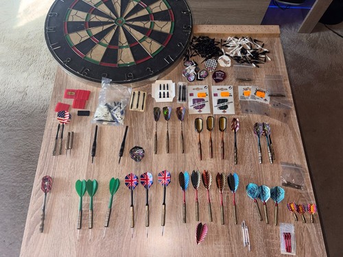 Retro darts komplettset - retro, darts-komplettset