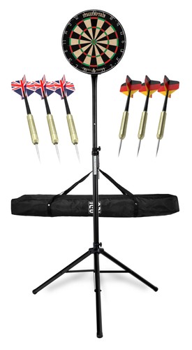 Sisal dartscheibe set - im, mit
