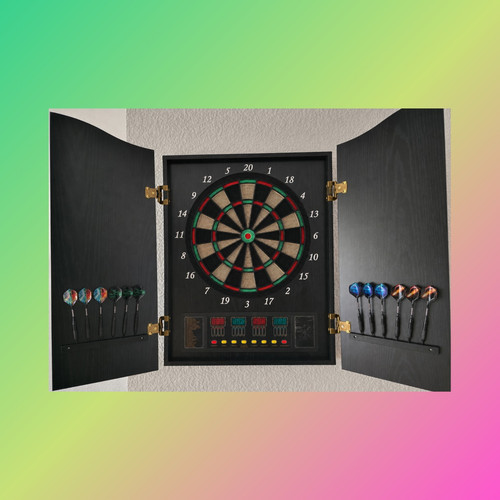 Dartscheibe elektrisch mit