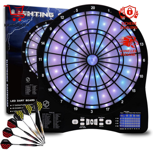 Dartscheibe elektronisch led - dartscheibe,